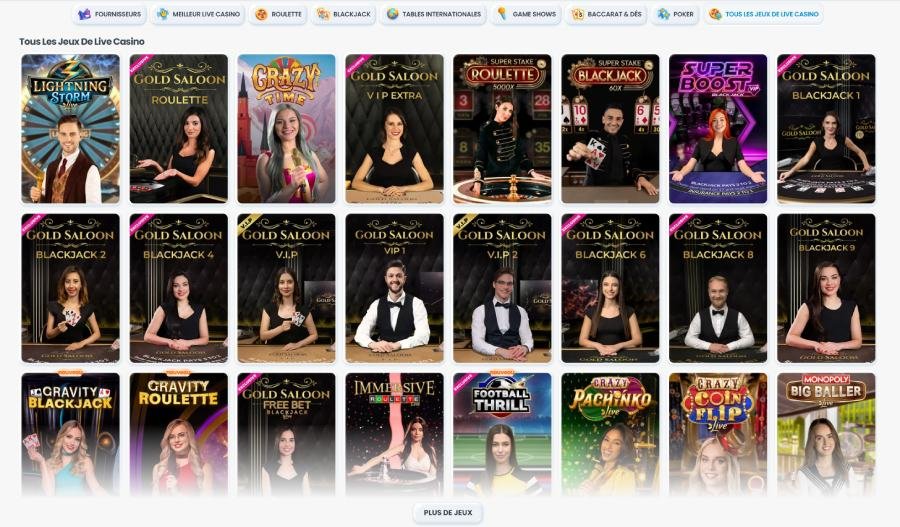 Cazimbo Casino live casino