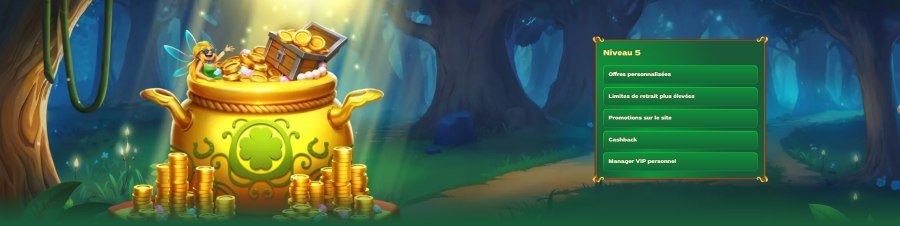 Greenluck Casino programme vip niveau5
