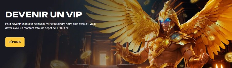 AmonBet Casino page vip