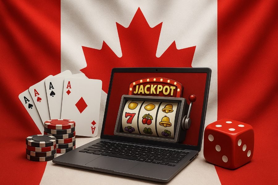 visuel casino en ligne au Canada légalité
