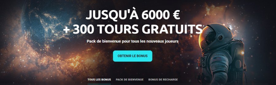 Nova Dreams Casino pack bonus de bienvenue