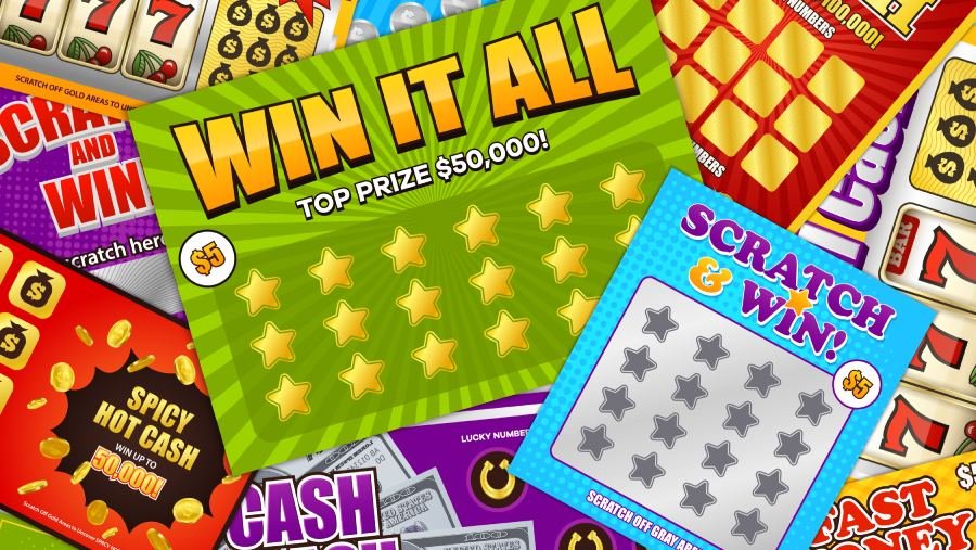 Jeux de loterie, tickets à gratter, casino en ligne