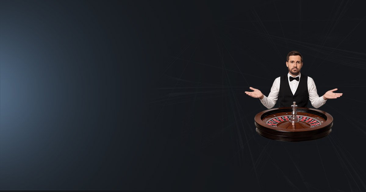 Bannière Roulette avec croupier en direct