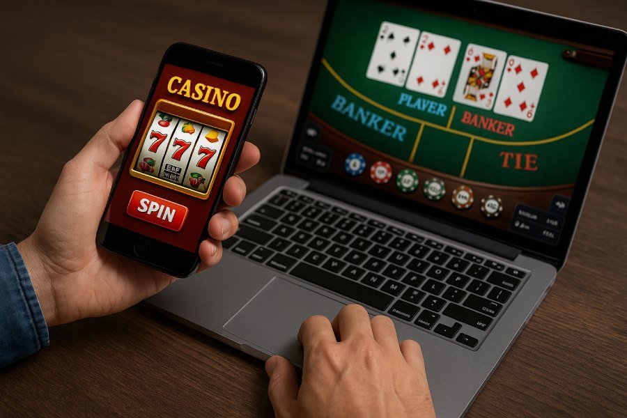 Casino mobile ou pc