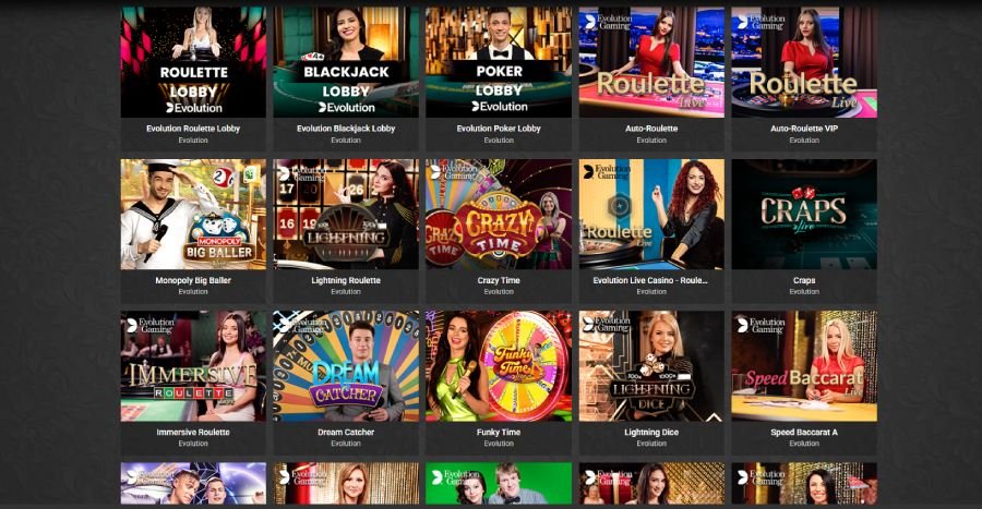 WoopWin Casino live casino