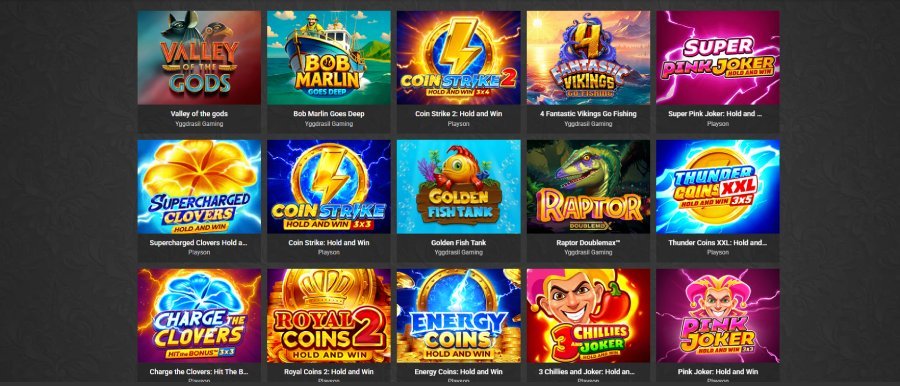 WoopWin Casino machines à sous
