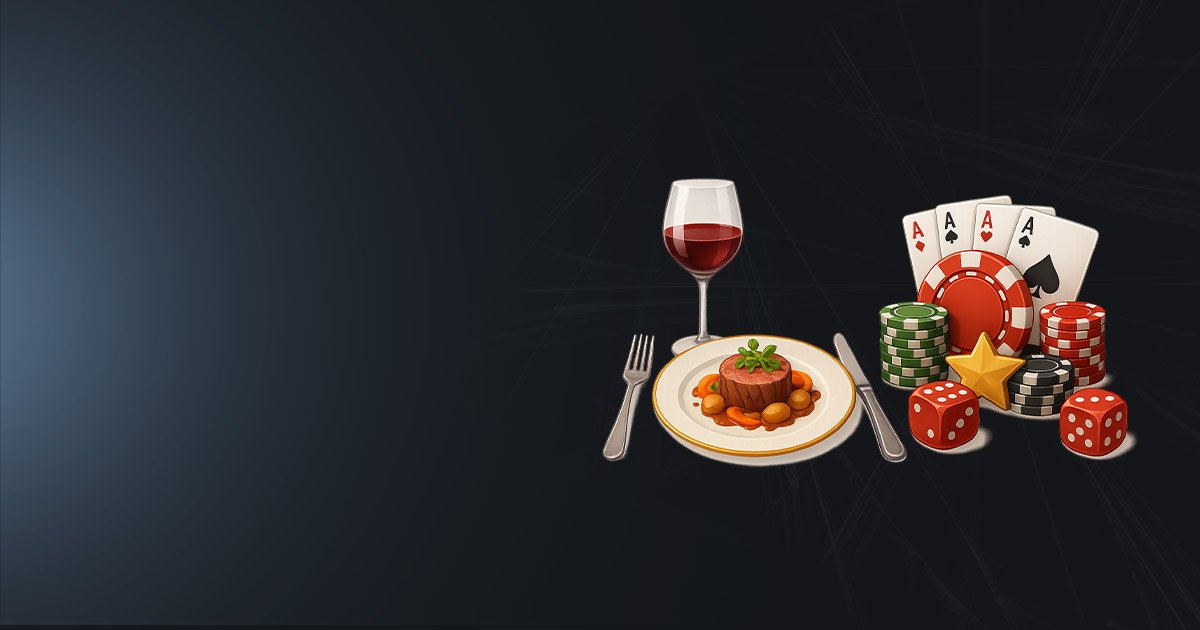 Bannière Gastronomie et jeux : l’essor irrésistible des restaurants étoilés en casino
