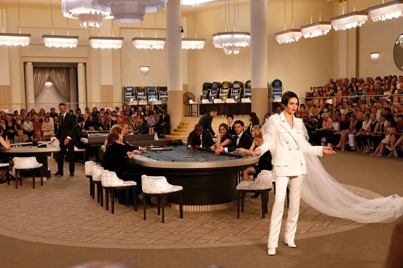 Défilé de mode Chanel casino