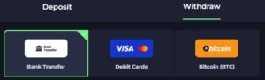 PitBet Casino page retrait