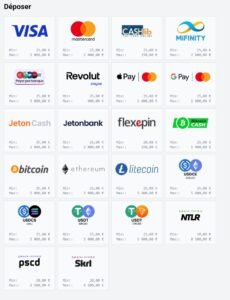 Roibets Casino page dépôt
