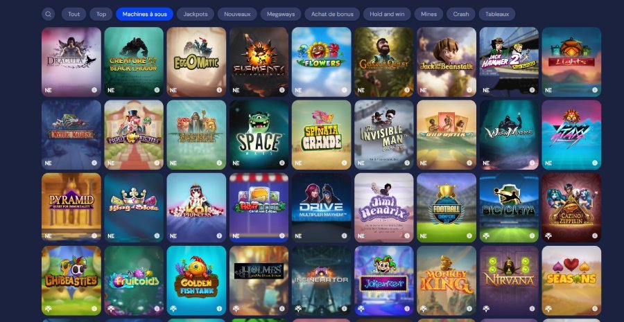 SlotNeo Casino machines à sous