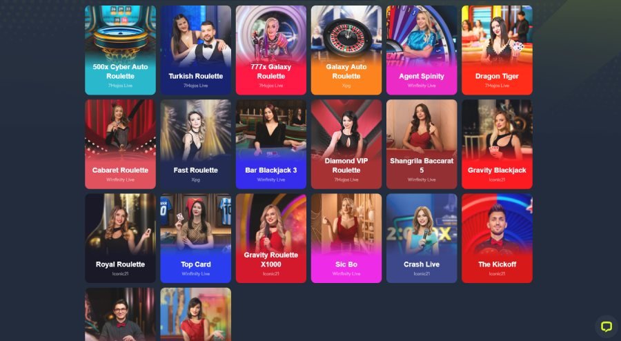 Winzter Casino page casino en direct