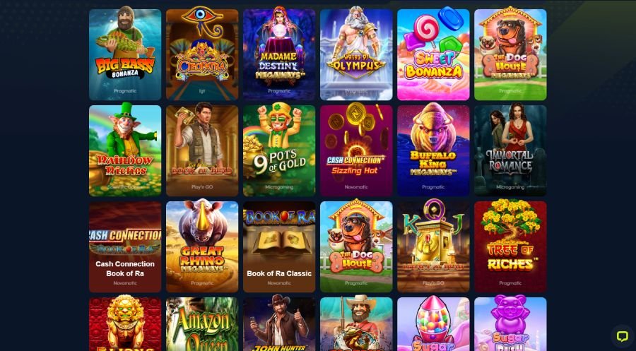 Winzter Casino page machines à sous