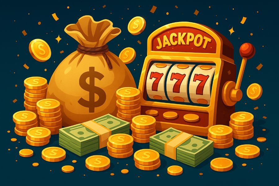 Jackpots progressifs gros gains de 2024