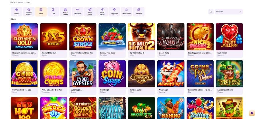 Crown Slots Casino machines à sous