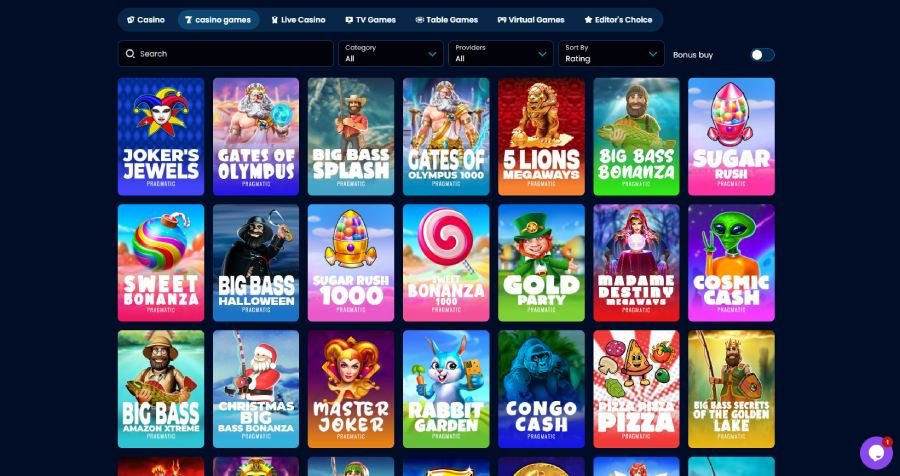 StarzSpins les machines à sous