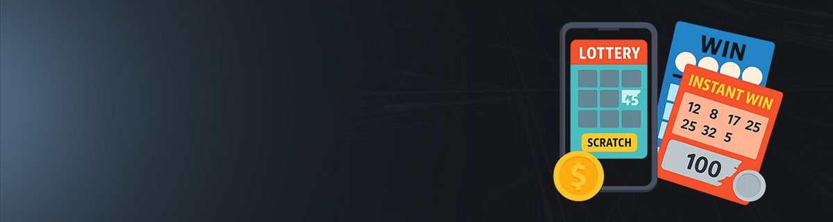Bannière Jeux de loterie instantanée