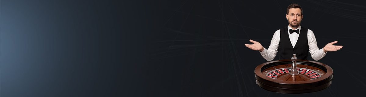 Bannière Roulette avec croupier en direct