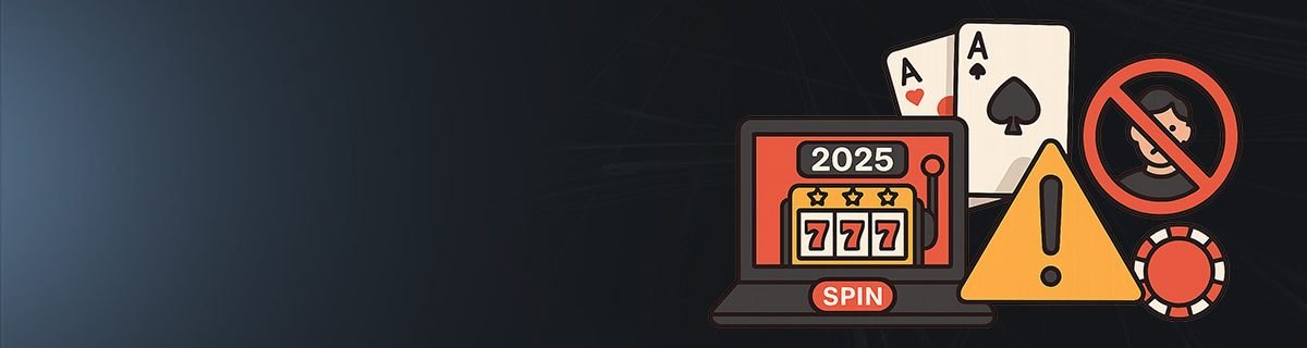 Bannière les erreurs à éviter en 2025 sur un casino en ligne