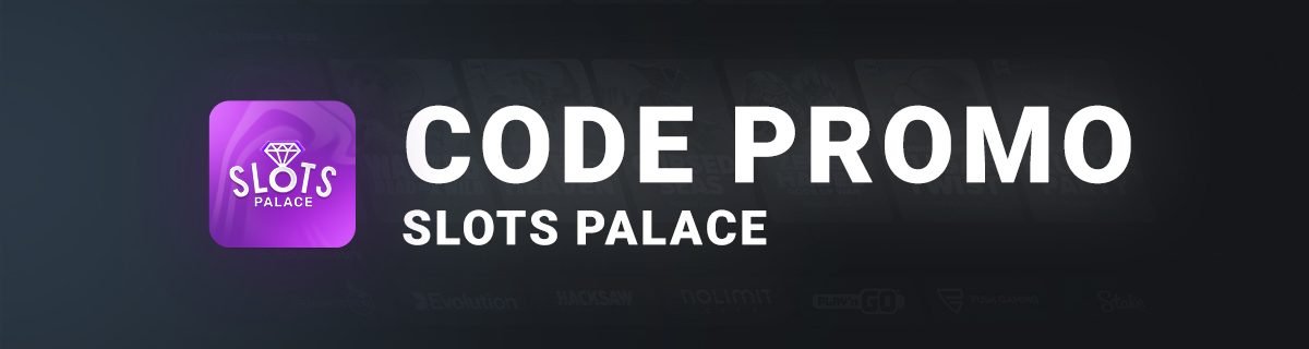 Bannière Slots Palace Casino