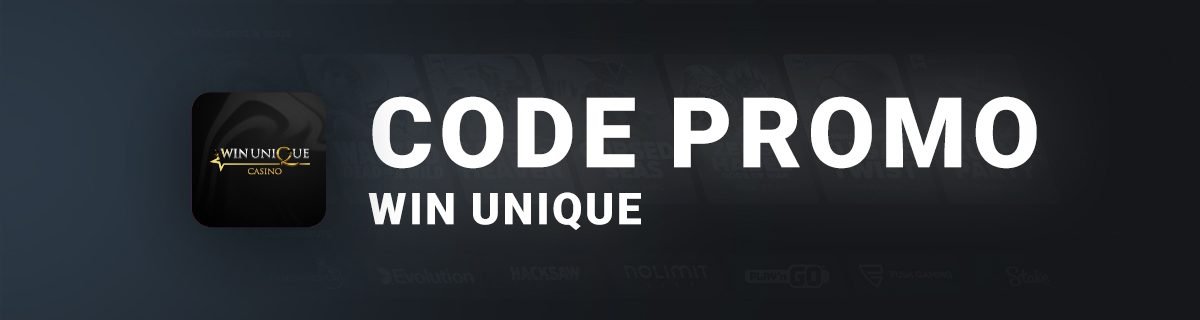 Code promo Win Unique Casino