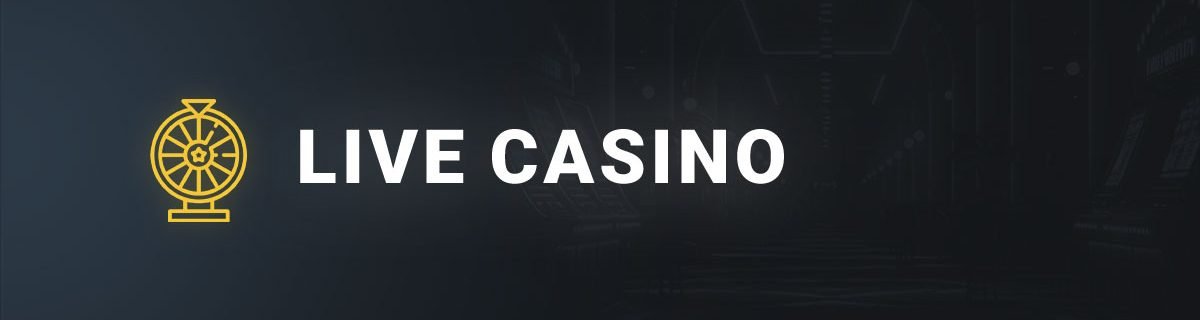 Bannière du live casino