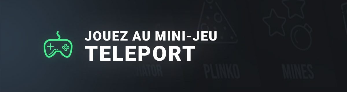 Jouez au mini jeu teleport de casinozer
