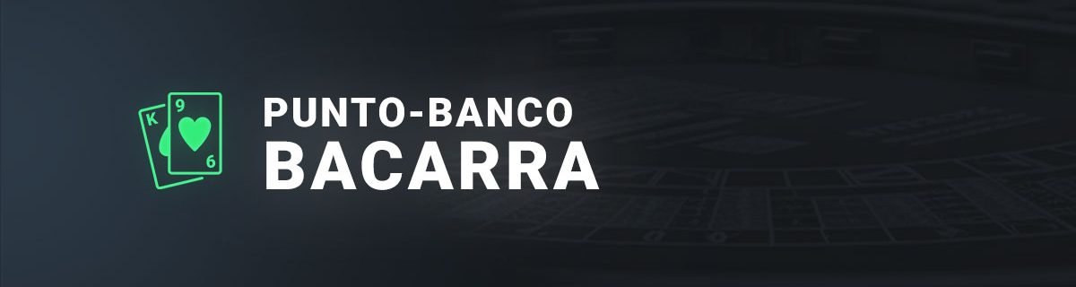 Le punto banco au baccara